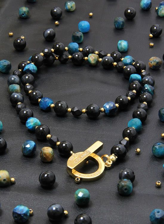 コランコラン FORCE3 角 ブルータイガーアイ ネックレス 楽天市場